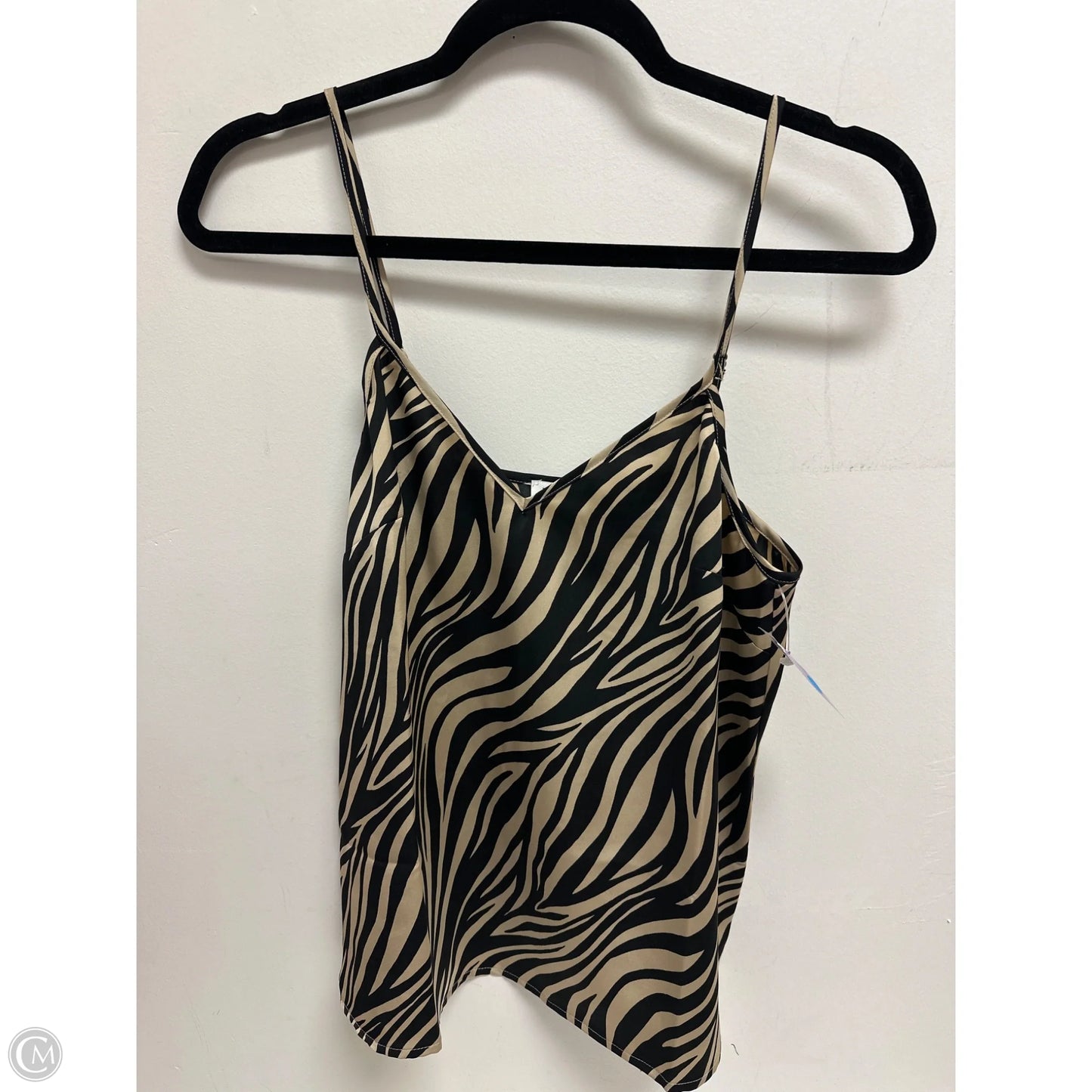 Top Sleeveless By J. Crew In Zebra Print, Size: Xs