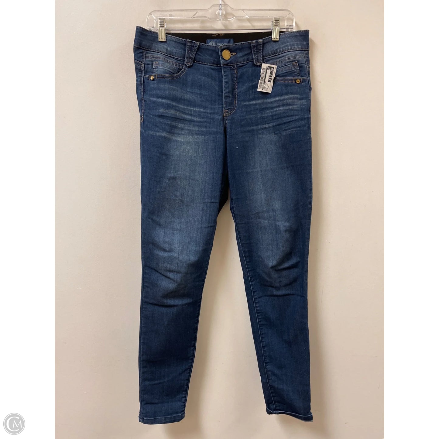Jeans Skinny By Democracy In Blue Denim, Size: 10