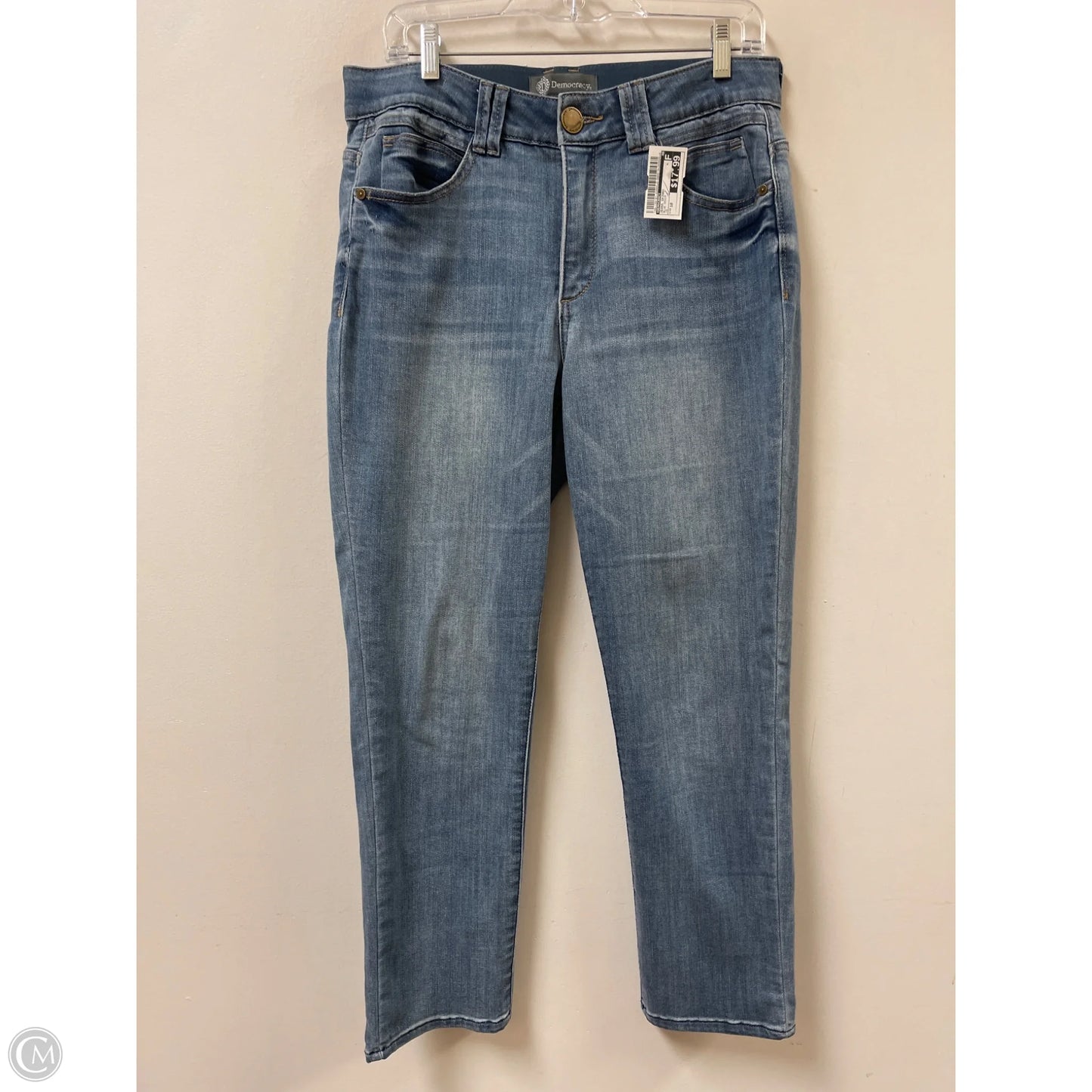 Jeans Skinny By Democracy In Blue Denim, Size: 10
