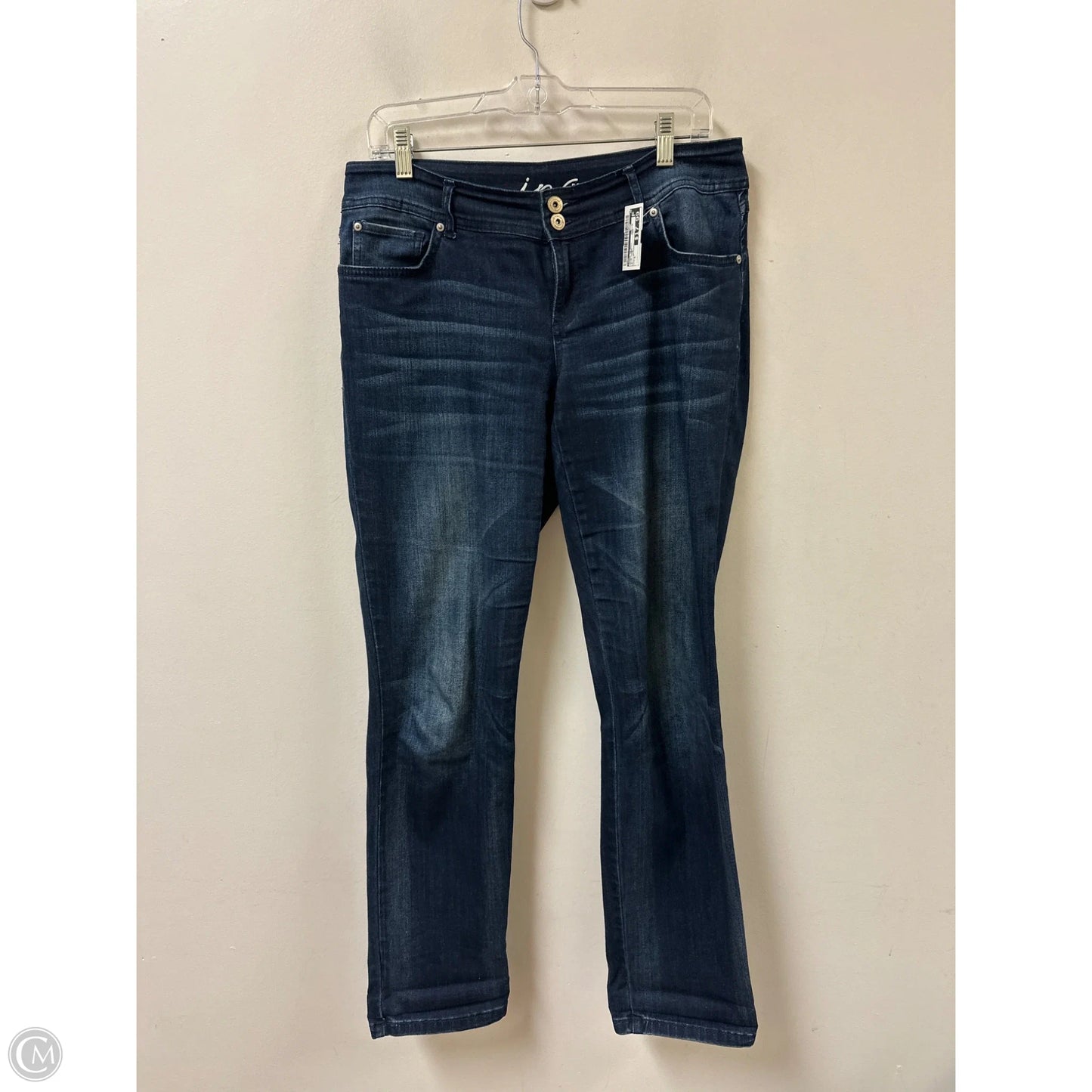 Jeans Skinny By Inc In Blue Denim, Size: 4