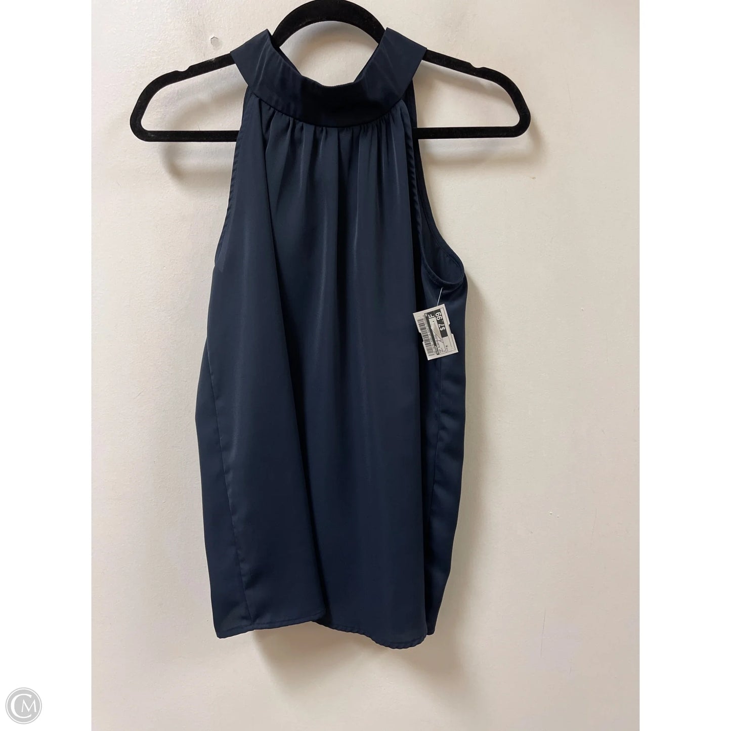 Top Sleeveless By Btfbm In Navy, Size: M