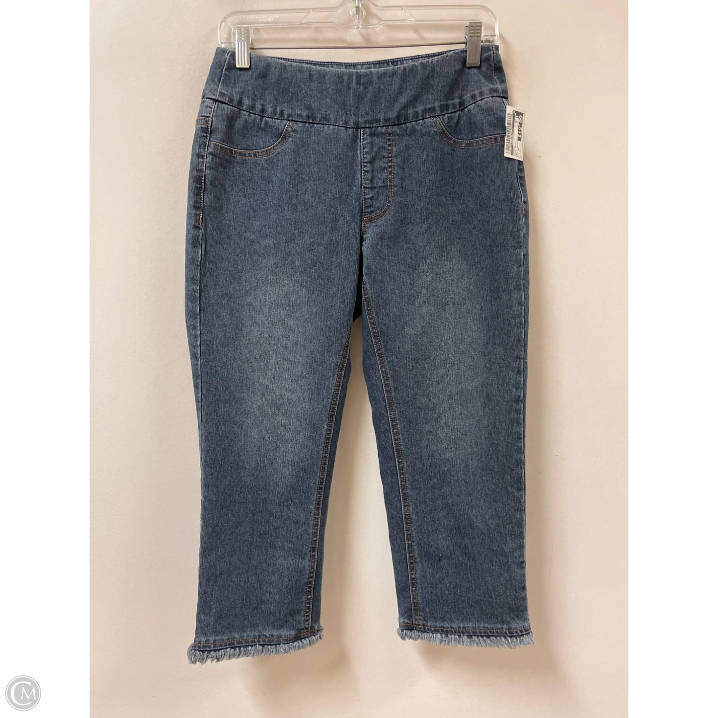 Capris By Soft Surroundings In Blue Denim, Size: 2p