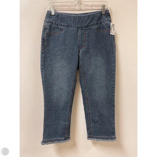 Capris By Soft Surroundings In Blue Denim, Size: 2p