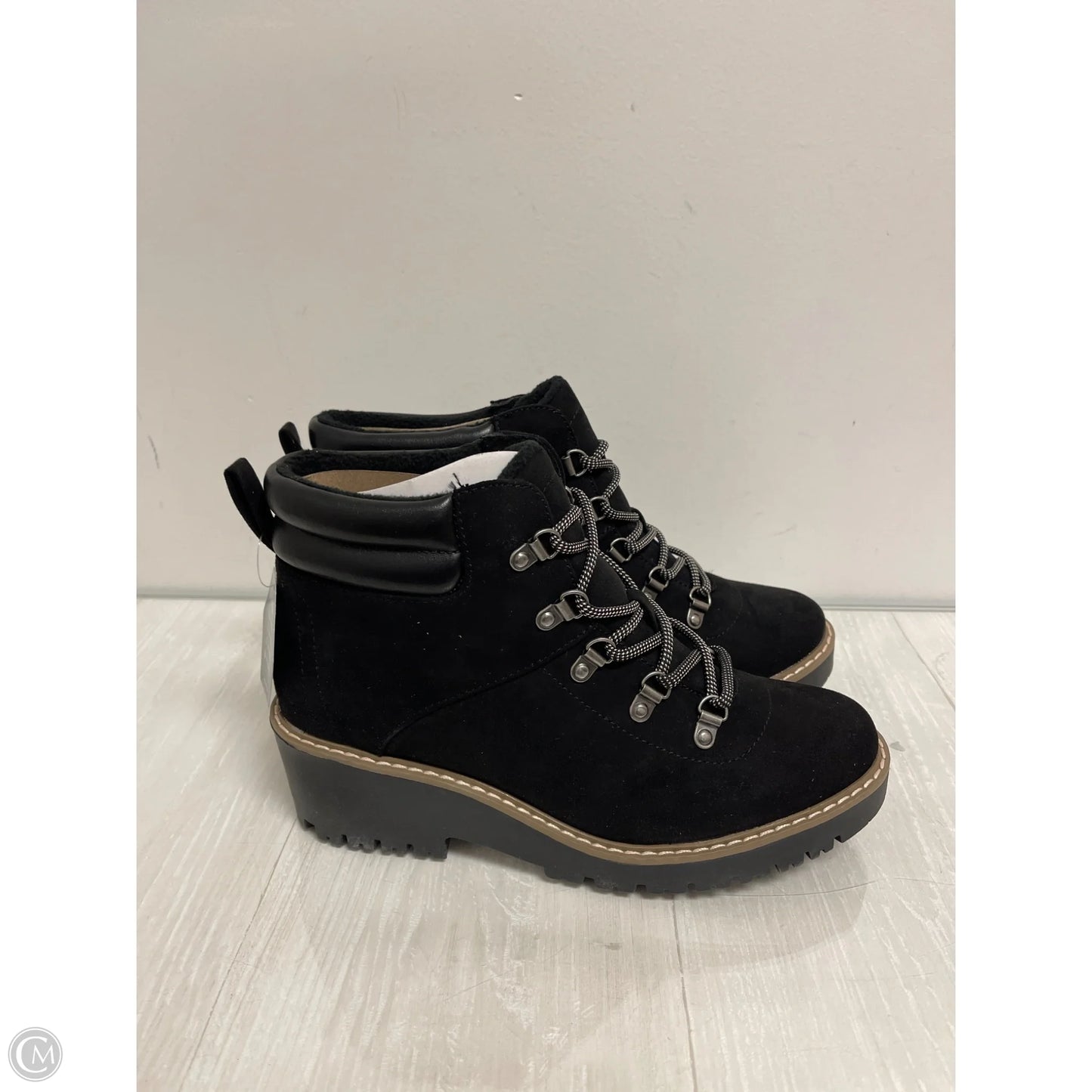 Boots Ankle Heels By Sonoma In Black, Size: 9