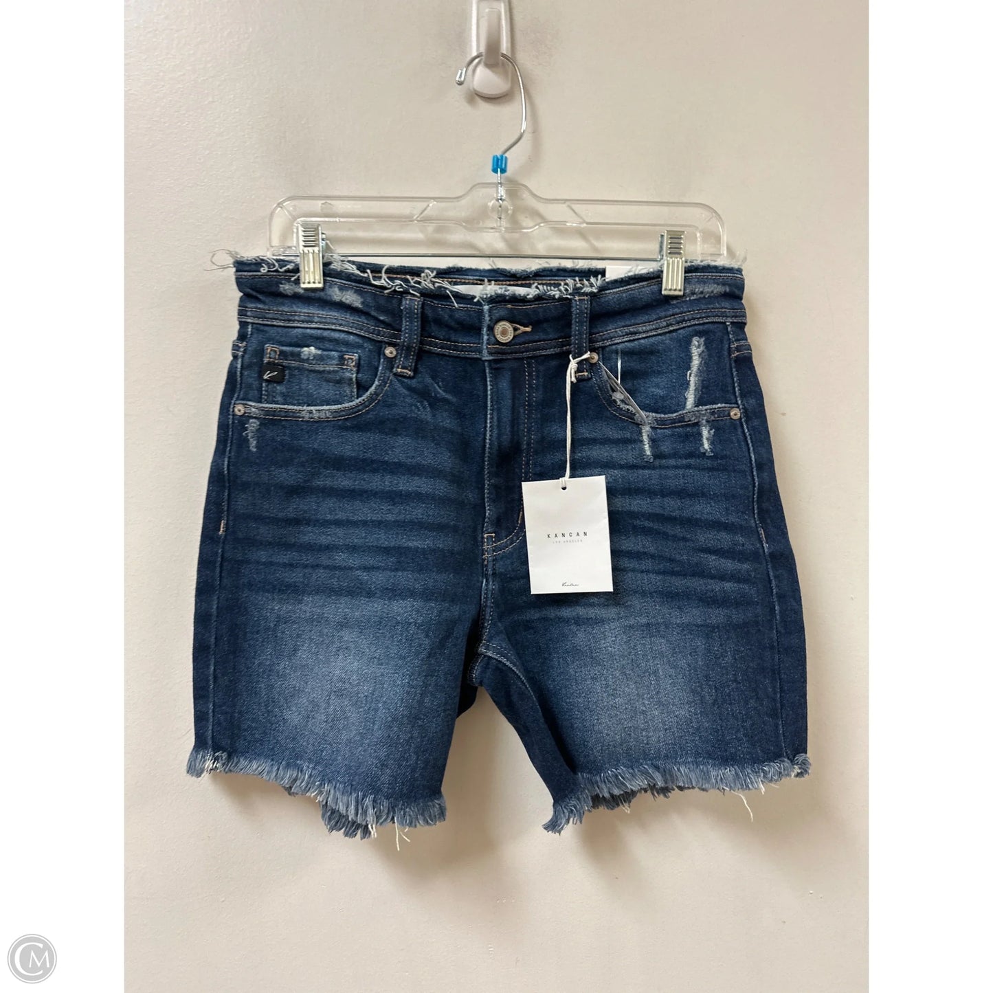 Shorts By Kancan In Blue Denim, Size: 12