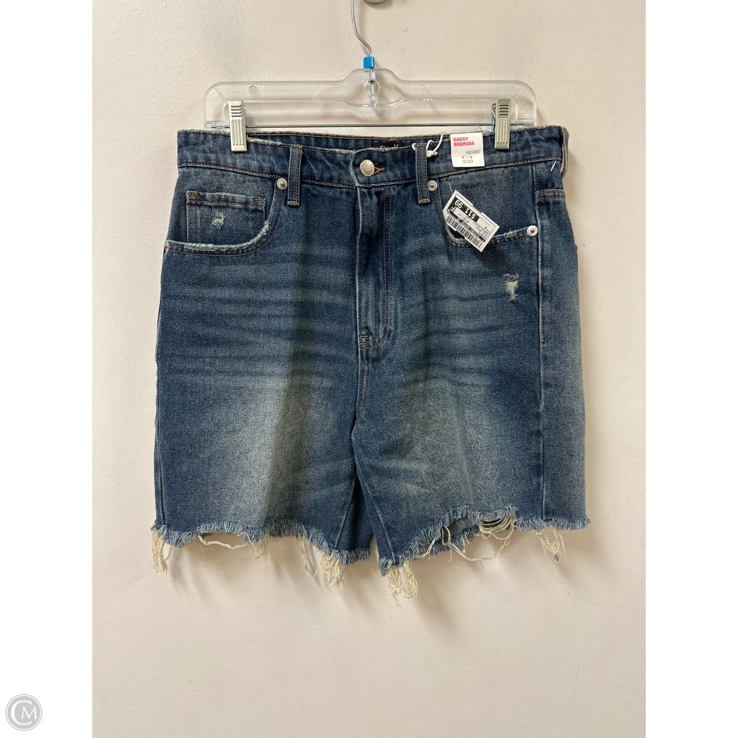Shorts By Clothes Mentor In Blue Denim, Size: 8