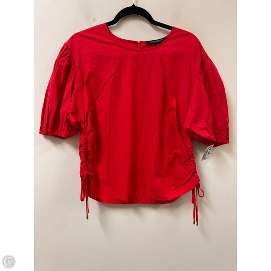 Top Short Sleeve By Marc New York In Red, Size: L
