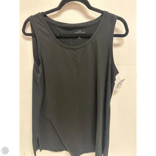 Tank Top By New Directions In Black, Size: M
