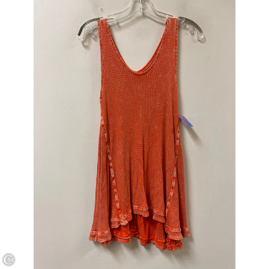 Tunic Sleeveless By Altard State In Orange, Size: S