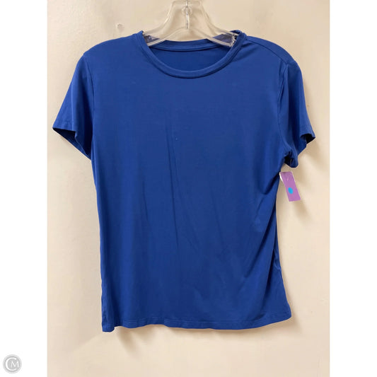 Top Short Sleeve Basic By Clothes Mentor In Blue, Size: S