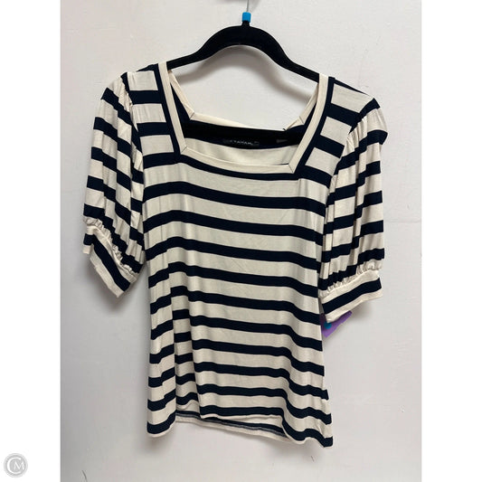 Top Short Sleeve By T Tahari In Navy, Size: S