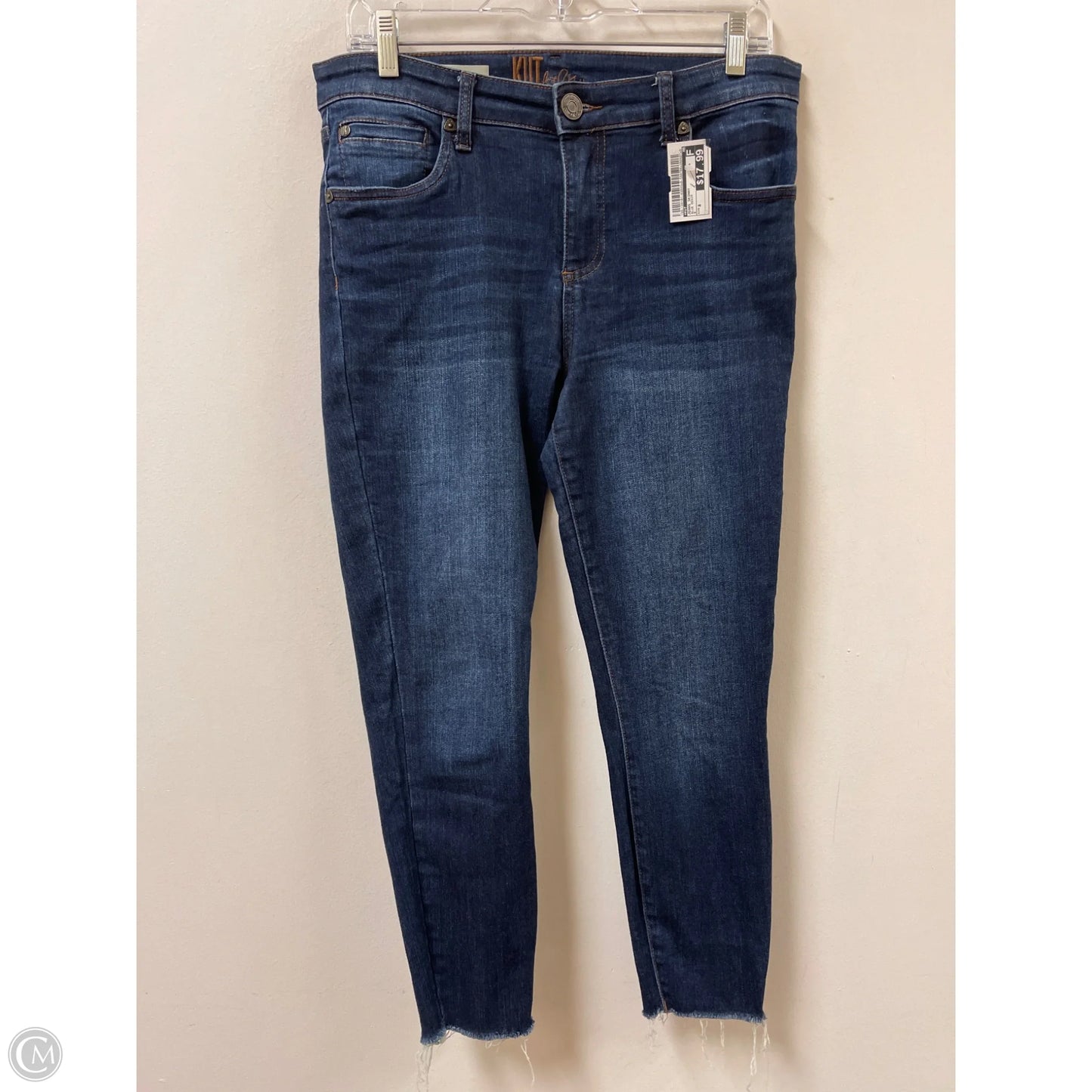 Jeans Skinny By Kut In Blue Denim, Size: 8