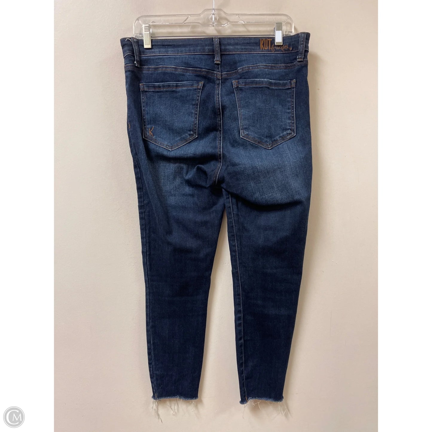 Jeans Skinny By Kut In Blue Denim, Size: 8