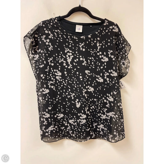 Blouse Sleeveless By Cabi In Black, Size: S