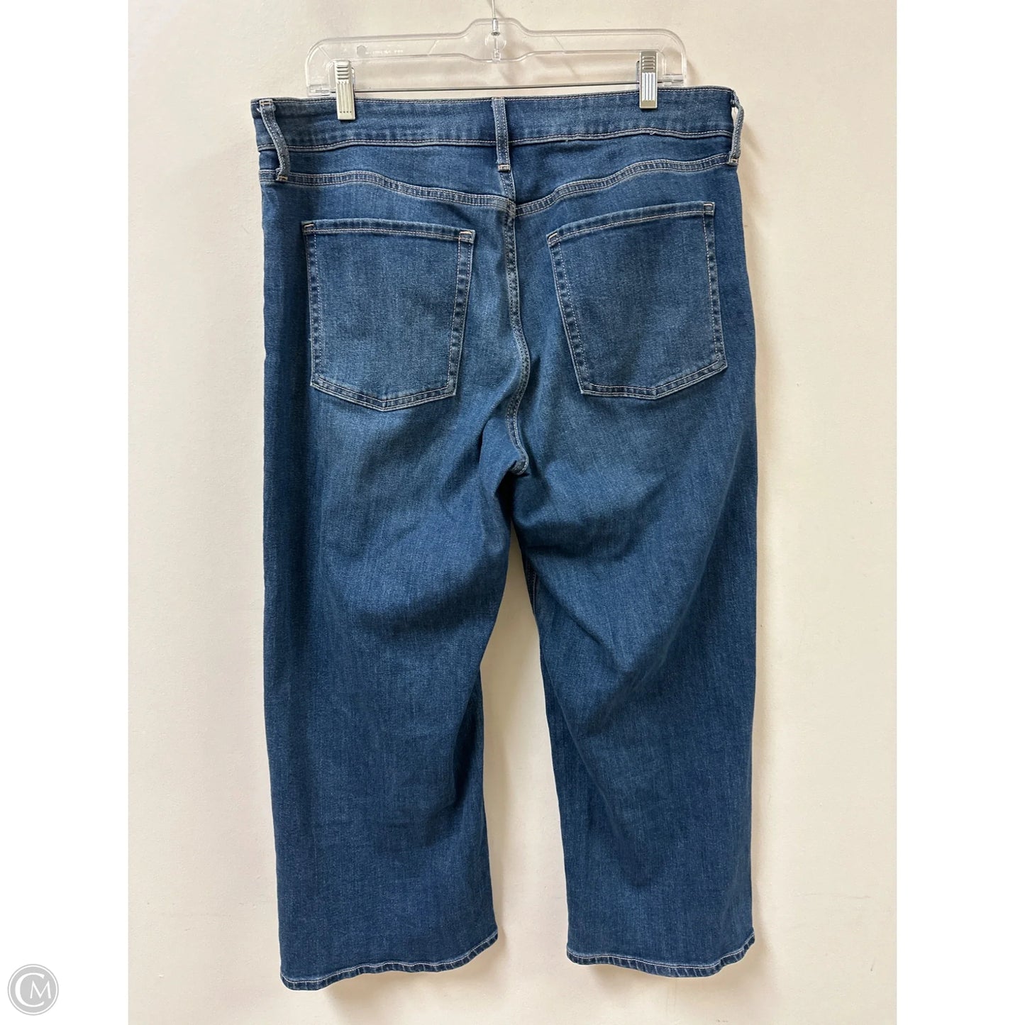 Jeans Wide Leg By Old Navy In Blue Denim, Size: 12