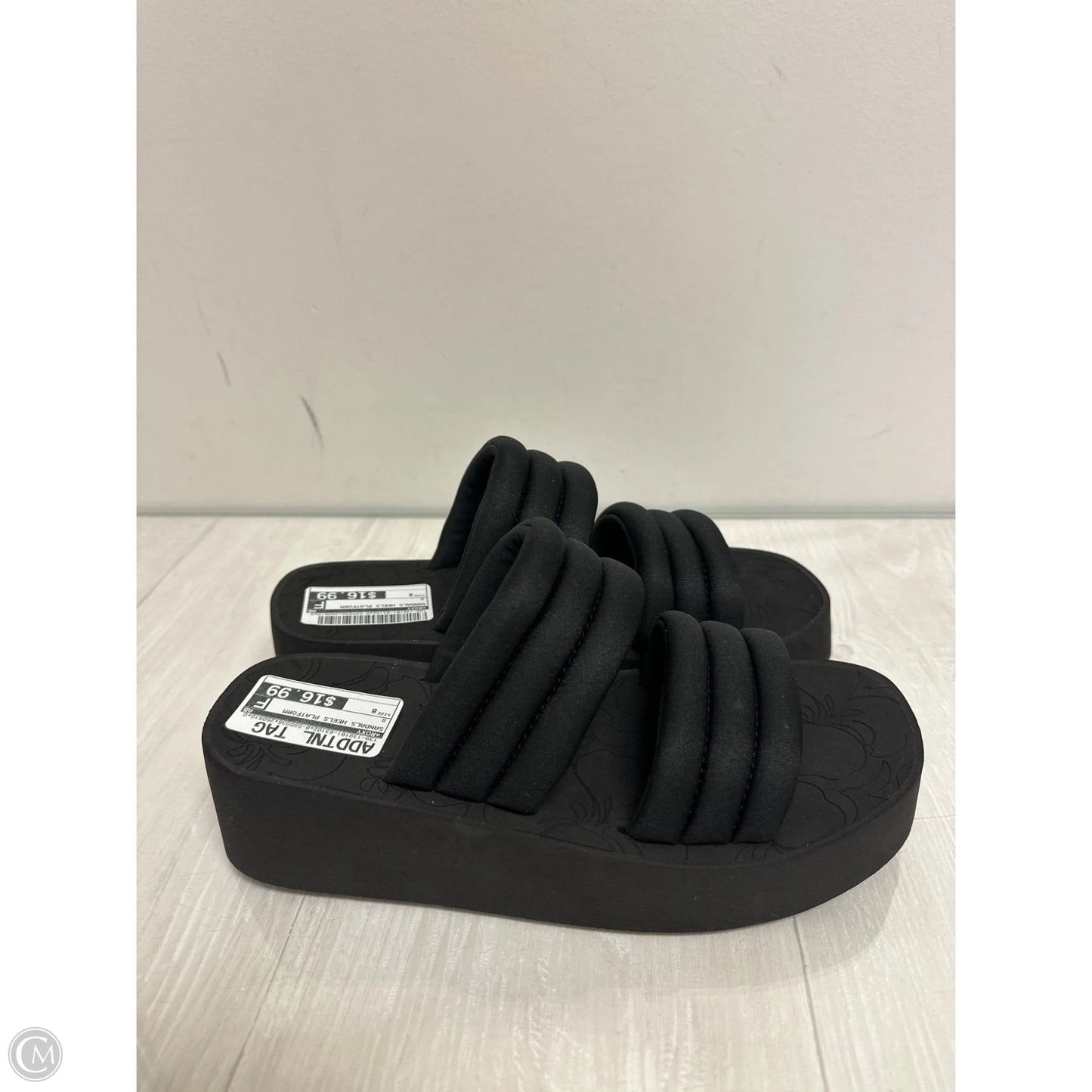 Sandals Heels Platform By Roxy, Size: 8