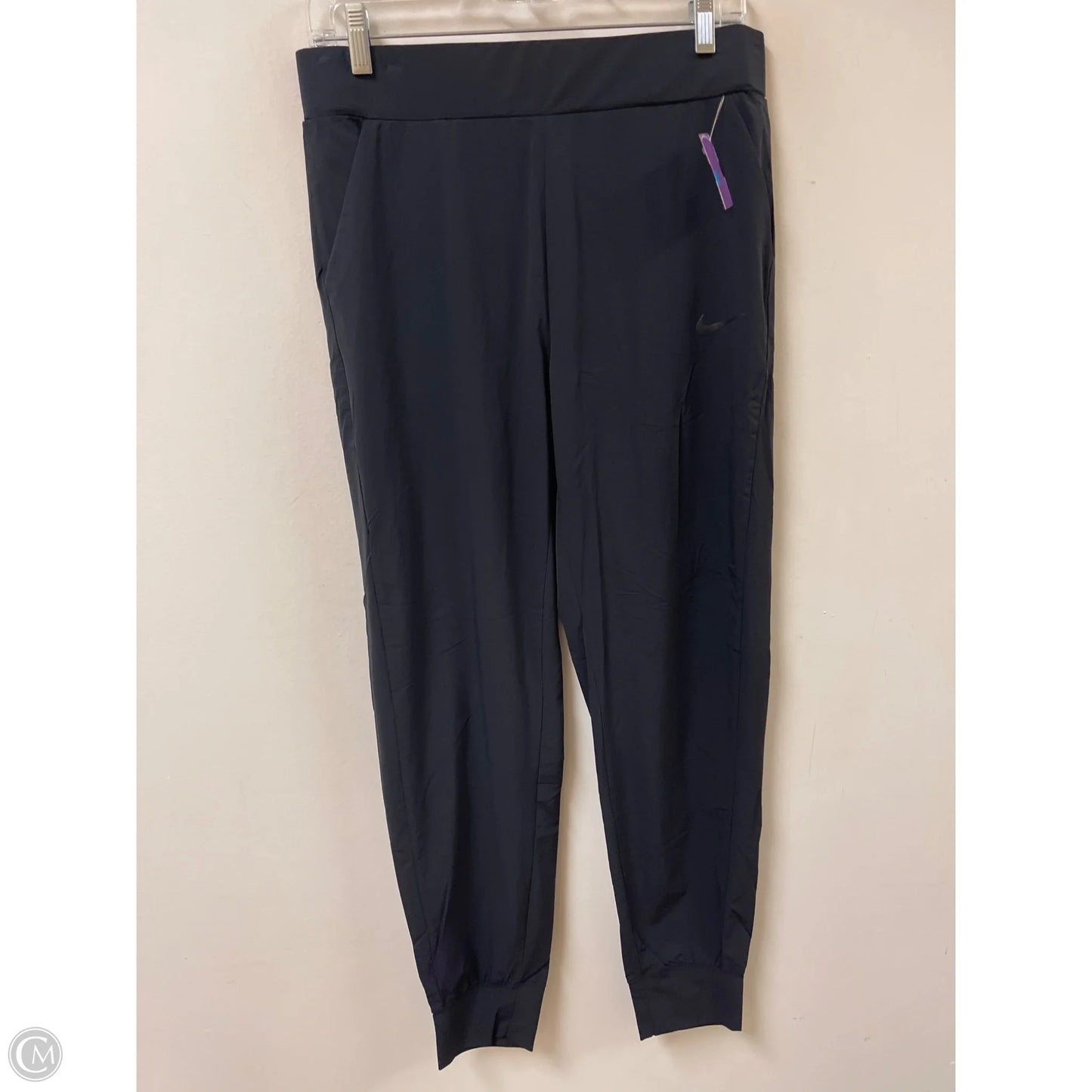 Athletic Pants By Nike Apparel In Black, Size: M