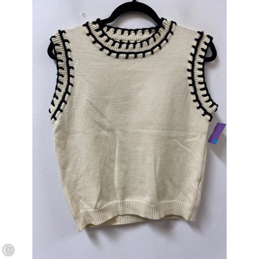 Sweater Short Sleeve By Strut & Bolt In Cream, Size: S