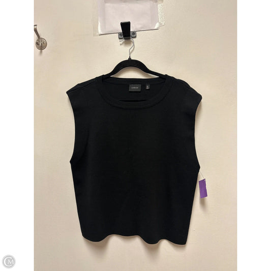 Sweater Short Sleeve By Cyrus In Black, Size: M