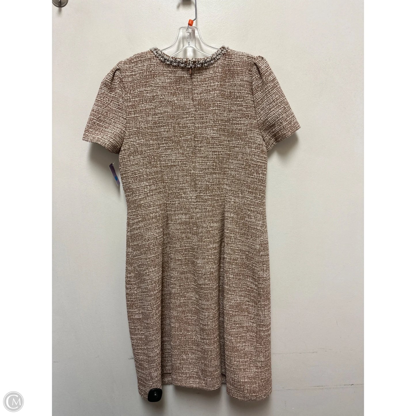 Dress Designer By Karl Lagerfeld In Brown, Size: M