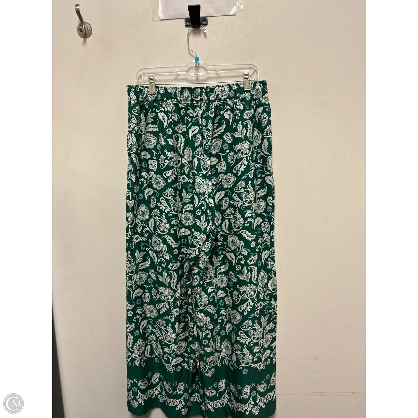 Pants Wide Leg By Loft In Green, Size: 8