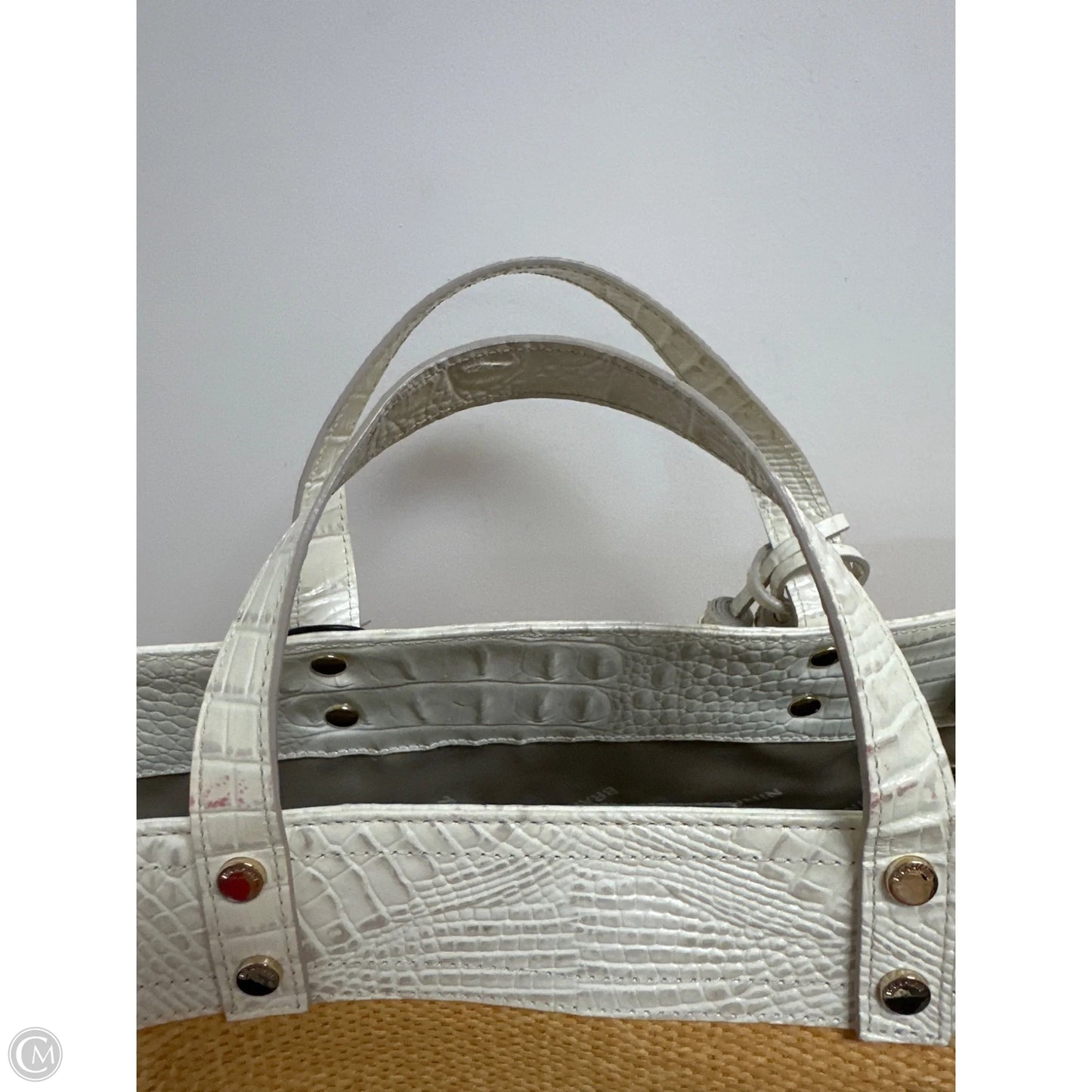 Handbag Designer By Brahmin, Size: Large