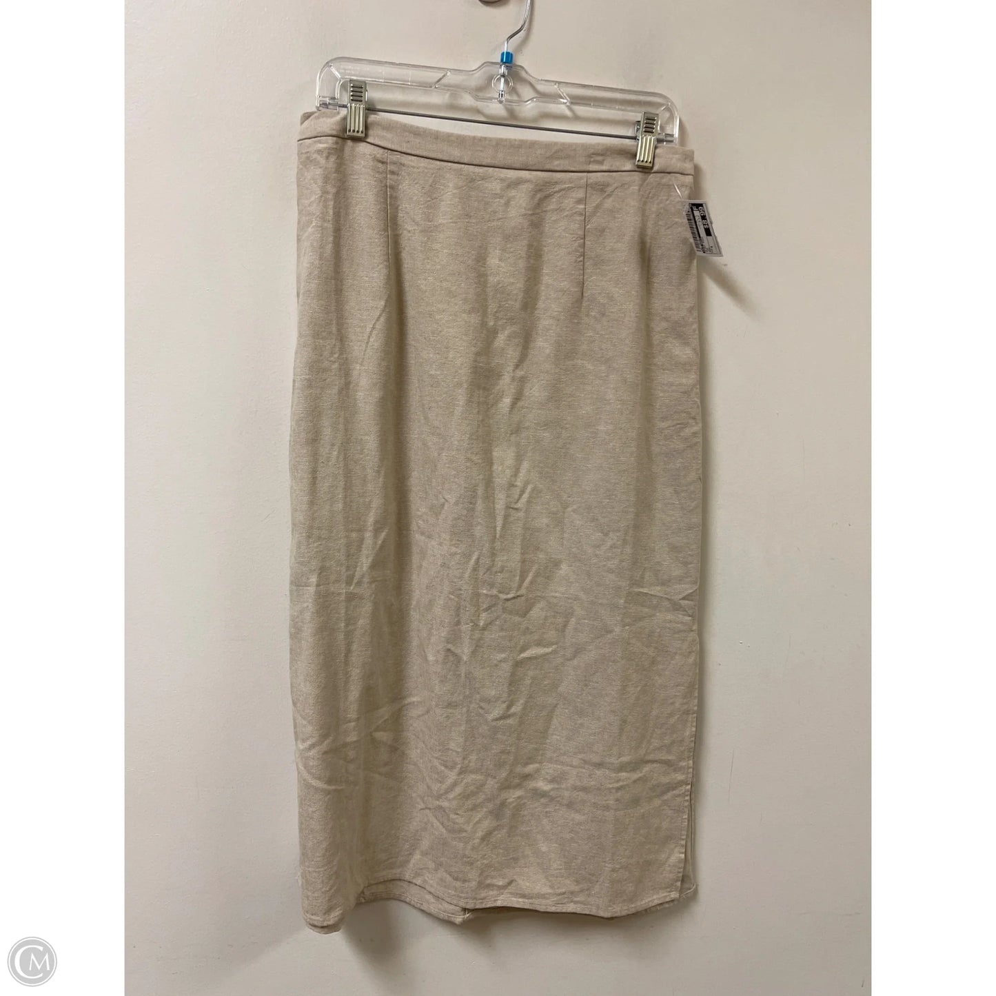 Skirt Midi By Old Navy In Tan, Size: 8