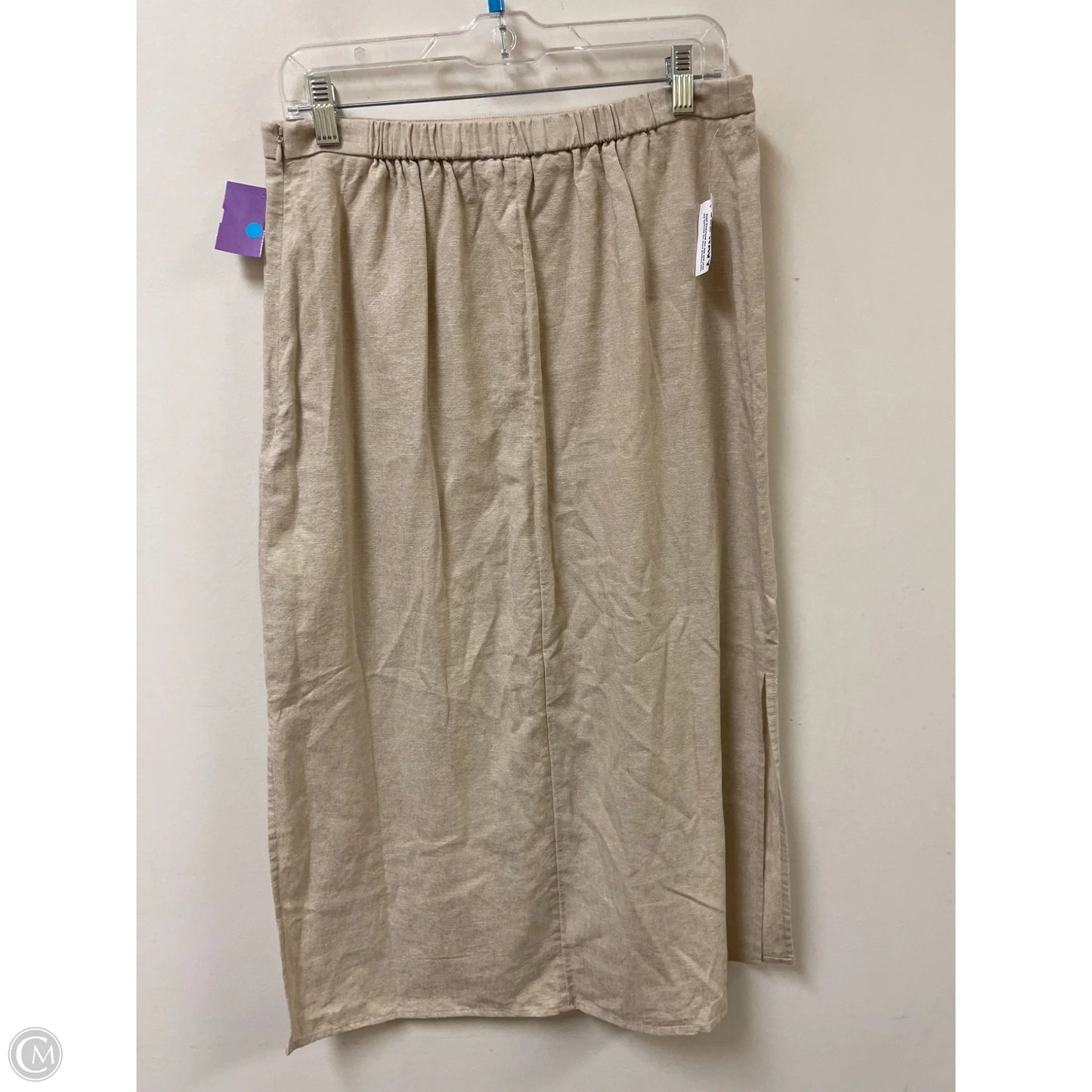 Skirt Midi By Old Navy In Tan, Size: 8
