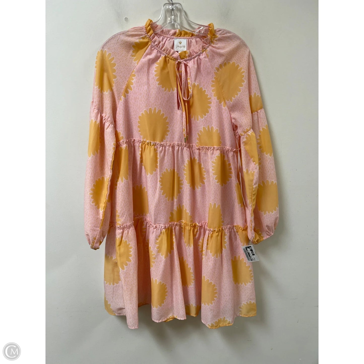 Dress Party Short By J.marie In Orange & Pink, Size: Xs