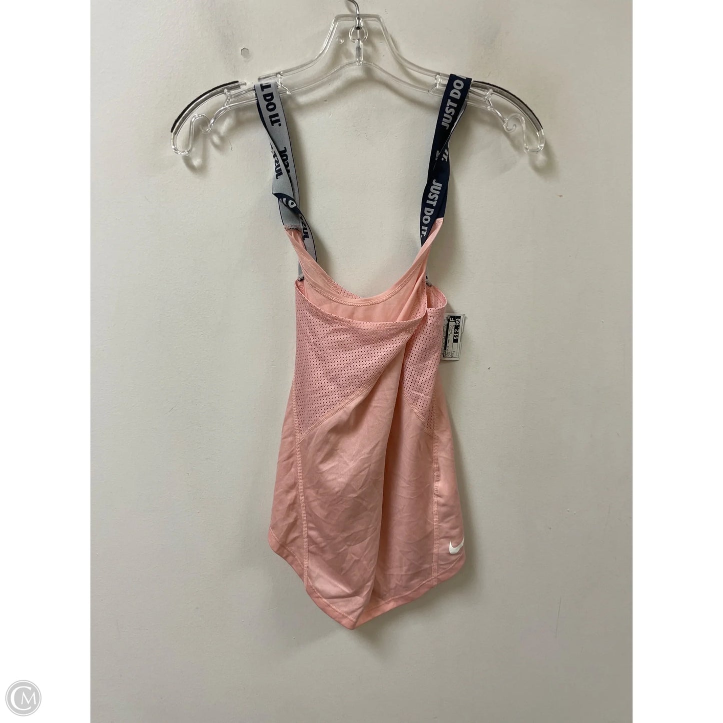 Athletic Tank Top By Nike In Pink, Size: S