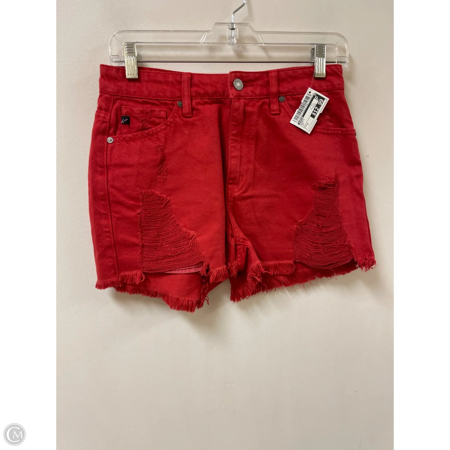 Shorts By Kancan In Red, Size: 4