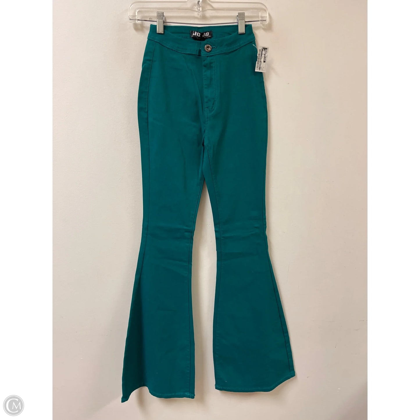 Jeans Flared By Clothes Mentor In Green, Size: 4