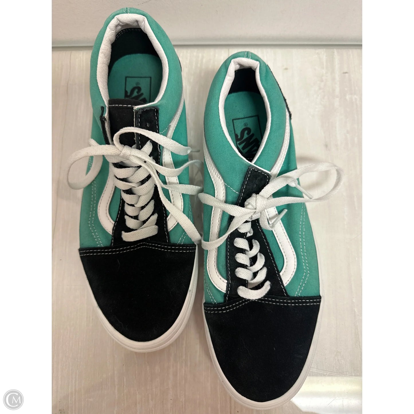 Shoes Athletic By Vans In Black, Size: 10.5