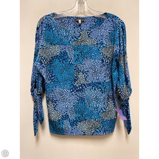 Top Long Sleeve By Limited In Blue, Size: Sp