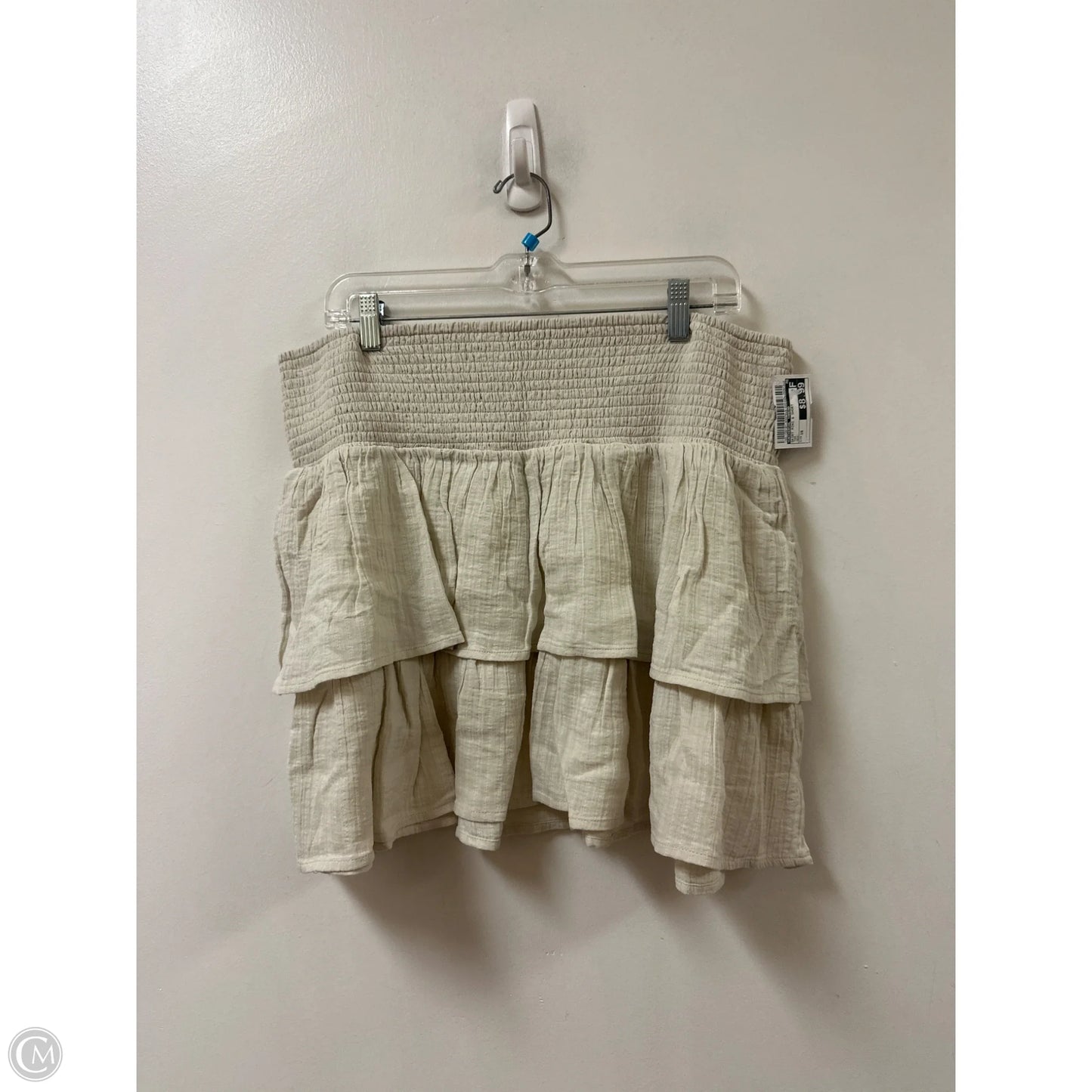 Skirt Mini & Short By Universal Thread In Tan, Size: 16