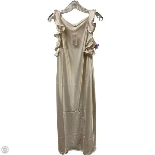 Dress Party Long By A New Day In Cream, Size: M