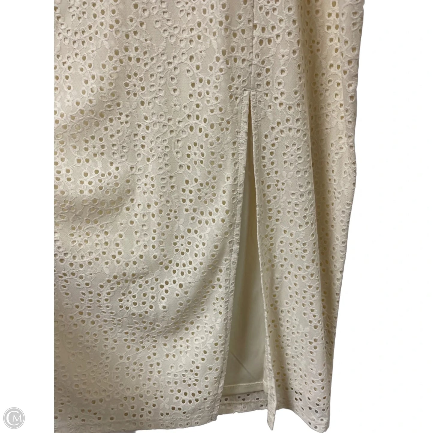 Skirt Maxi By A New Day In Cream, Size: 16
