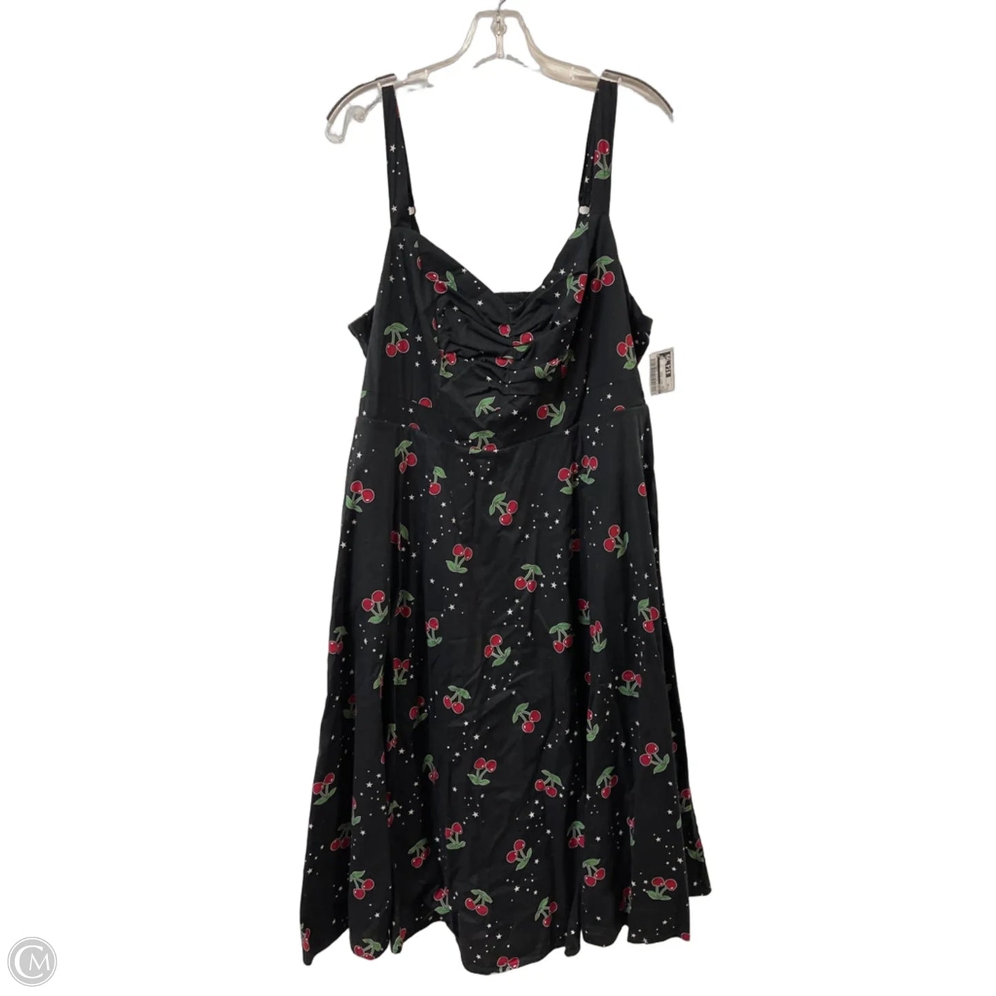 Dress Party Midi By Torrid In Black, Size: 2x
