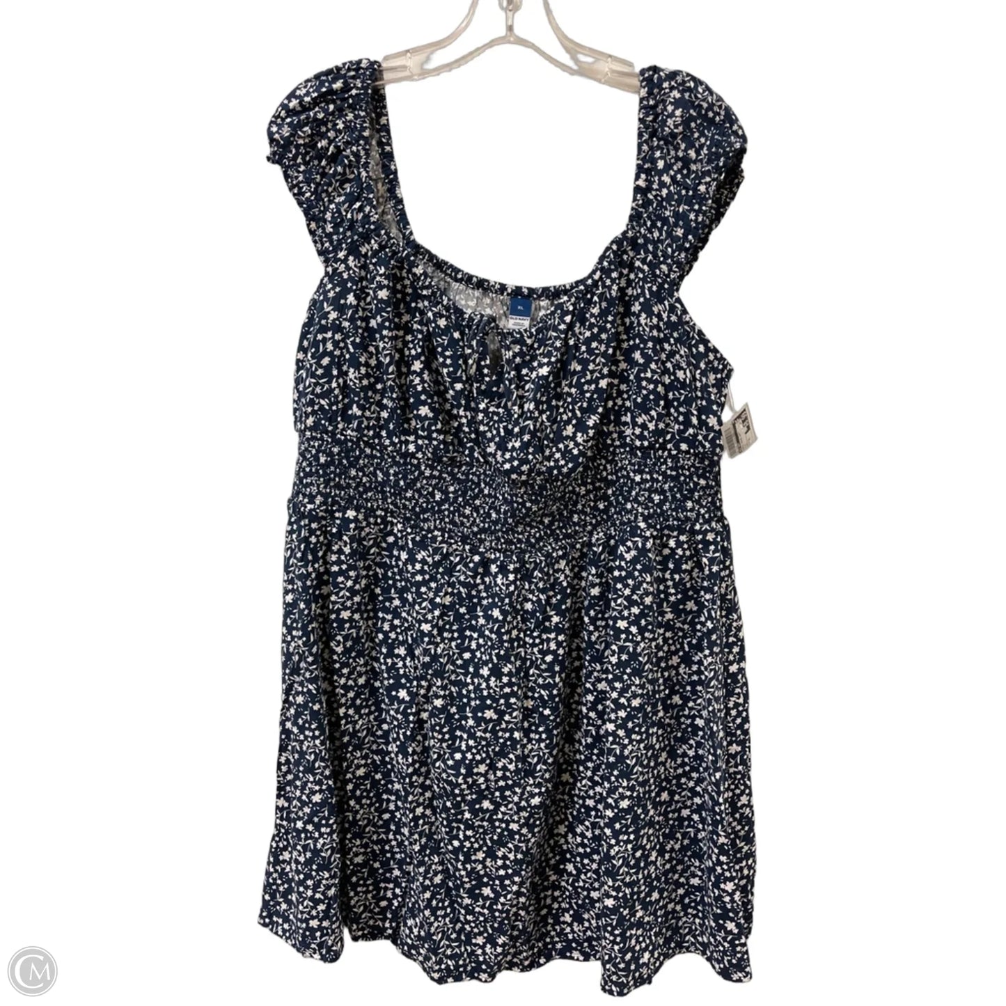 Dress Casual Short By Old Navy In Blue, Size: Xl