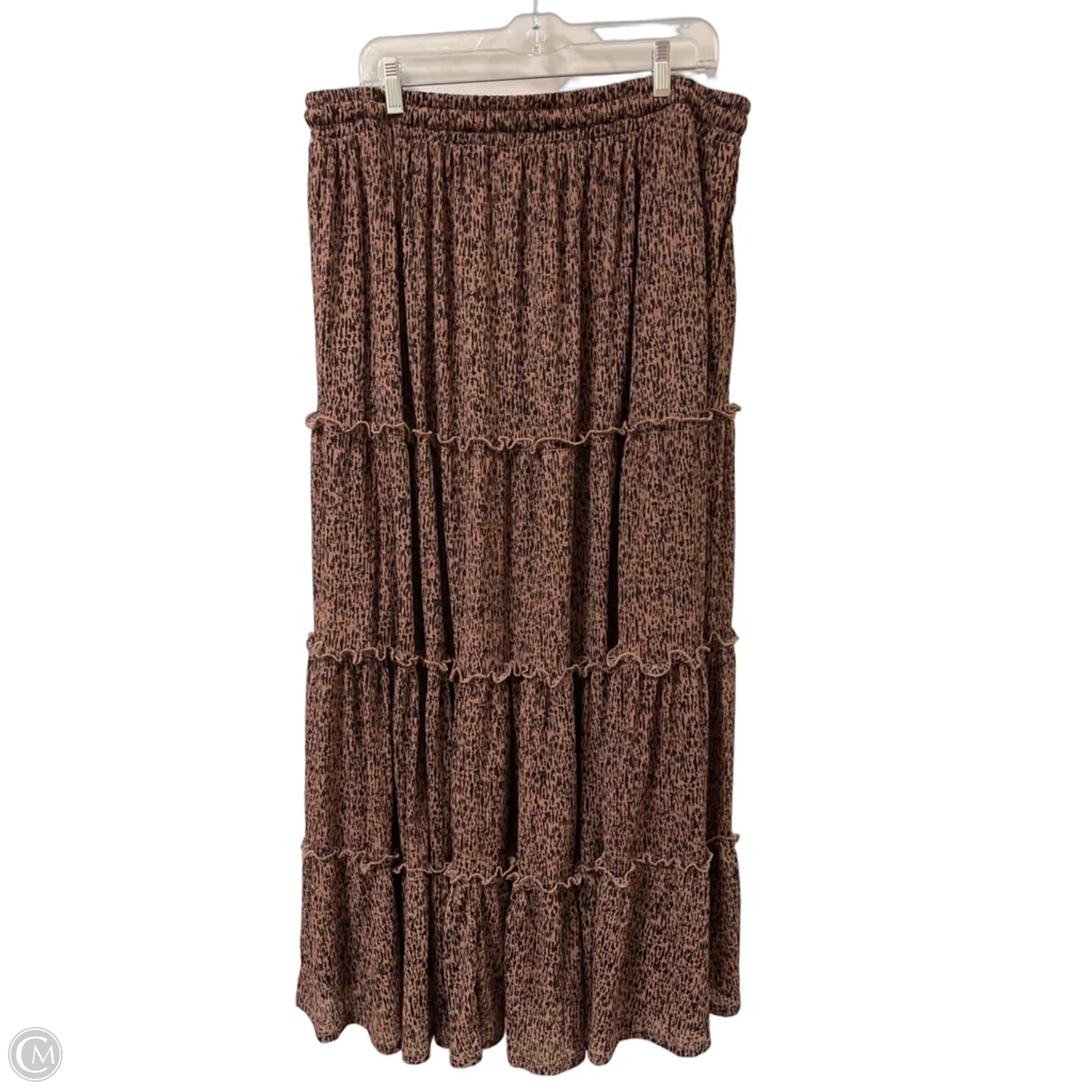 Skirt Maxi By Torrid In Brown, Size: 20