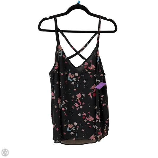 Blouse Sleeveless By Torrid In Black, Size: L