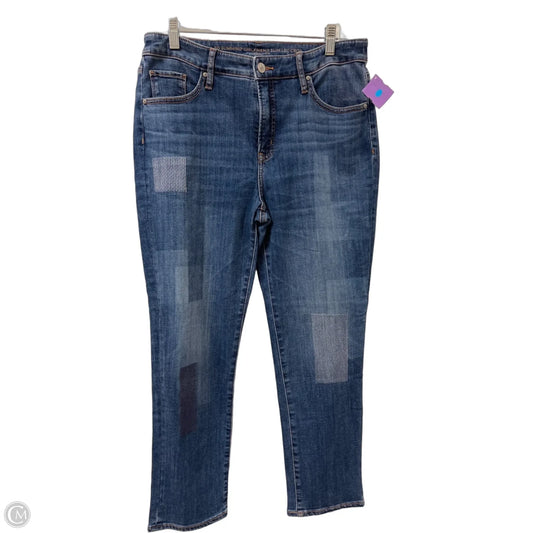 Jeans Skinny By Chicos In Blue Denim, Size: 8