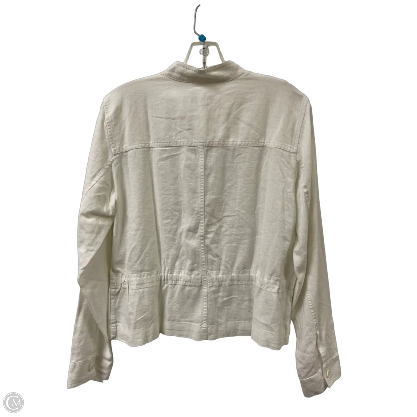 Jacket Other By Talbots In White, Size: M