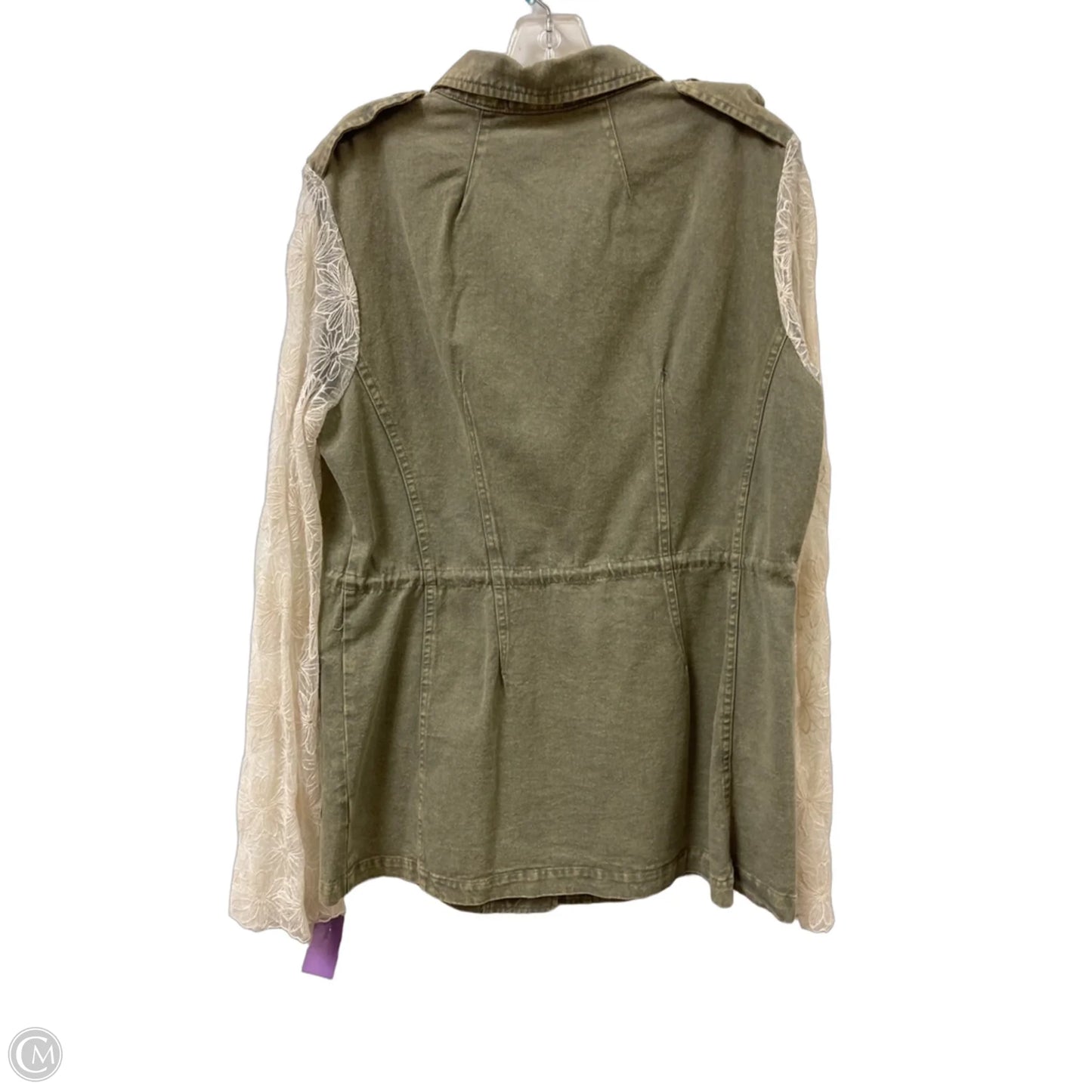 Jacket Denim By Gimmicks In Green, Size: M