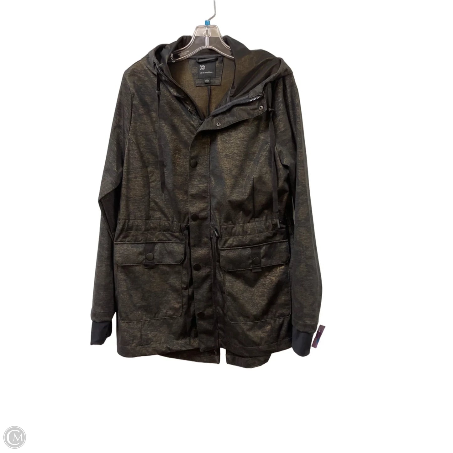 Athletic Jacket By All In Motion In Black, Size: L