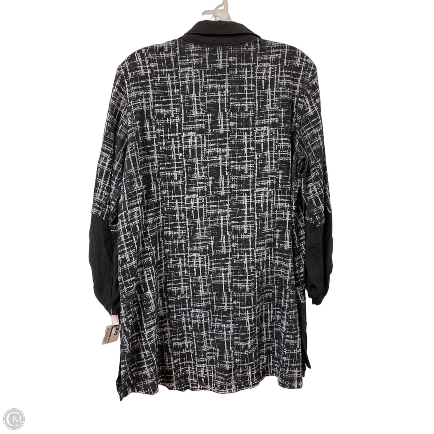 Tunic Long Sleeve By Ali Miles In Black, Size: M