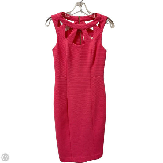 Dress Party Midi By Eliza J In Pink, Size: Xs