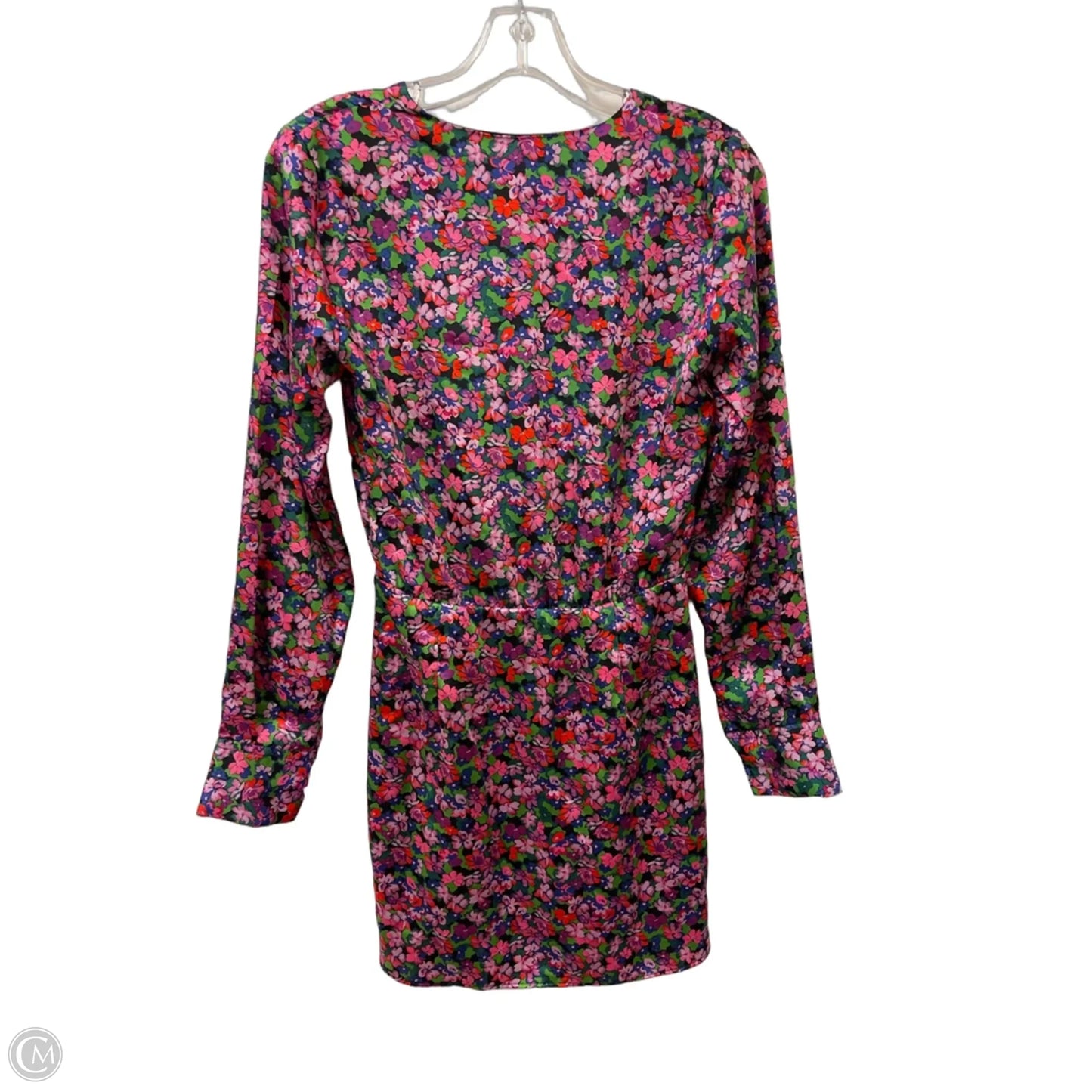 Dress Party Short By Zara In Floral Print, Size: Xs