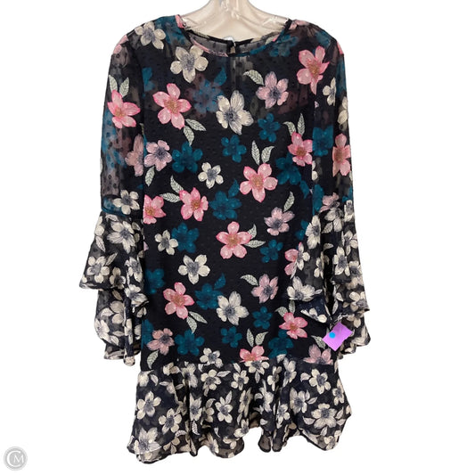 Dress Party Short By Eliza J In Navy, Size: S
