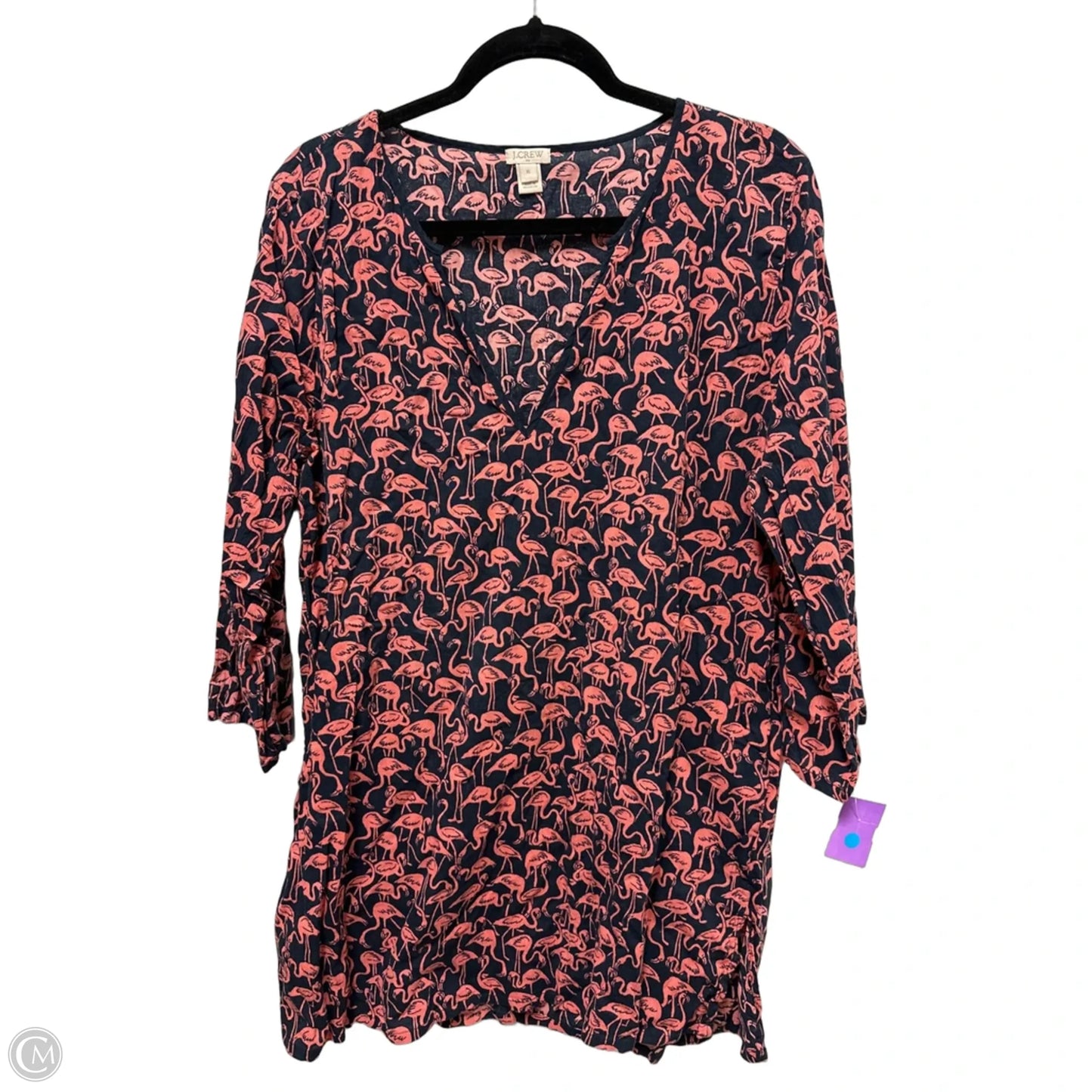 Tunic Long Sleeve By J. Crew In Navy, Size: Xl